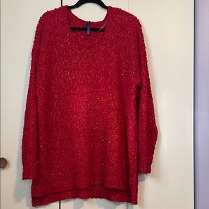 Falls Creek Vibrant Red Women's Sweater